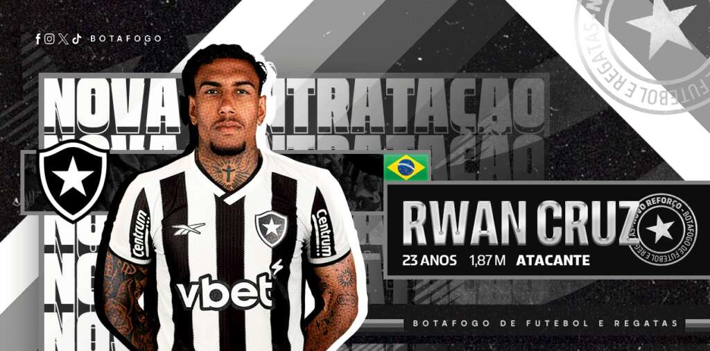 Botafogo oficializa chegada de Rwan Cruz, ex-Ludogorets