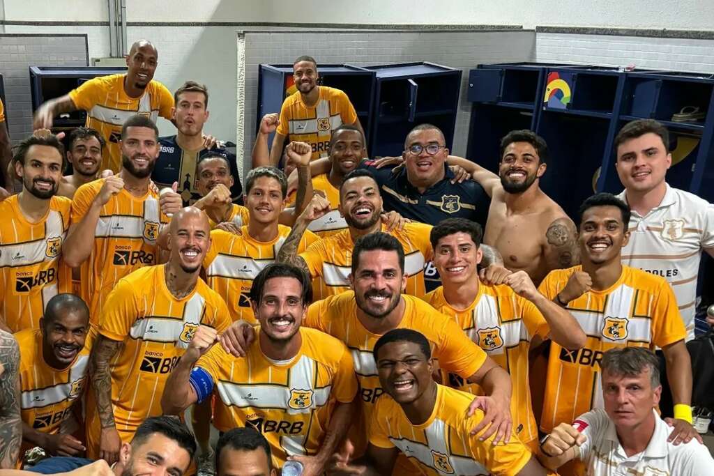 COPA VERDE: Brasiliense surpreende e elimina Vila Nova em Goiânia 2 COPA VERDE: Brasiliense surpreende e elimina Vila Nova em Goiânia (Foto: Divulgação)