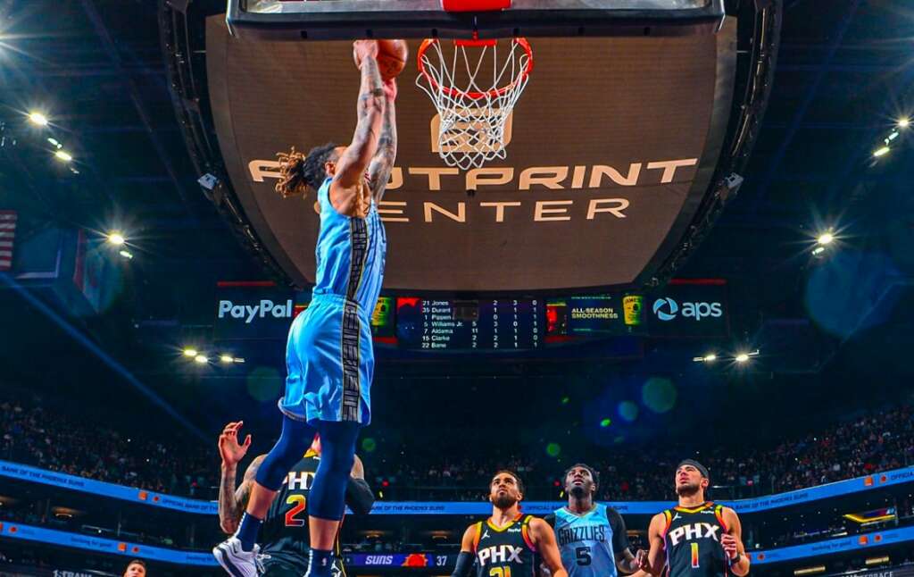 Durant alcança marca especial, mas Suns perdem dos Grizzlies em casa na NBA