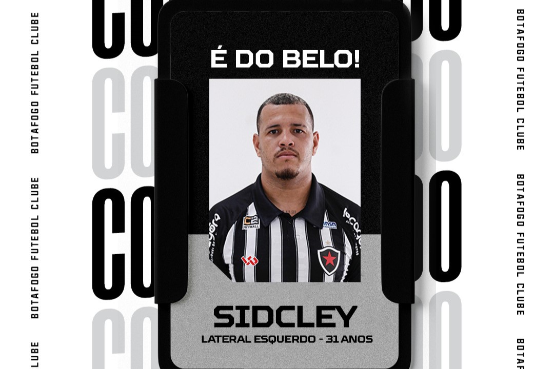 Botafogo-PB contrata lateral Sidcley, ex-Athletico-PR e Corinthians (Foto: Divulgação)