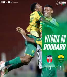 MATO-GROSSENSE: Cuiabá vence fora de casa e encosta no líder