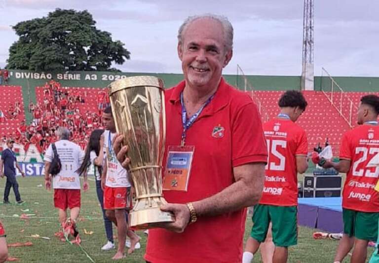 Reginaldo Breda, presidente do Velo Clube (Foto: Reprodução)