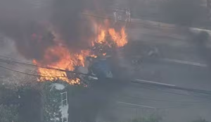 Queda de avião na Barra funda próximo aos CTs de São Paulo e Palmeiras afeta treino