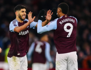 Inglês: Rashford põe fogo no jogo e comanda virada do Aston Villa sobre o Chelsea