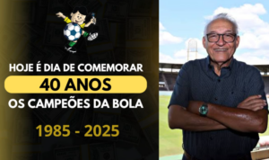 É FESTA! 'Os Campeões da Bola' completa 40 anos