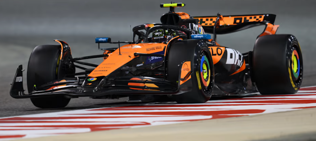 Norris é o mais rápido em dia de testes que contou com apagão; Bortoleto é 12º