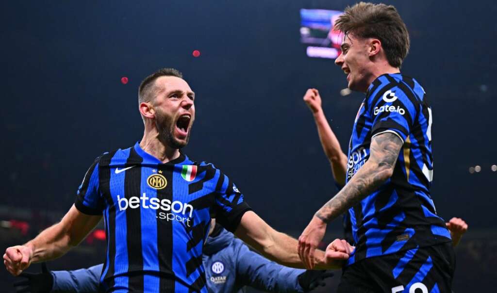 Inter de Milão empata com o Milan aos 48 do 2º tempo