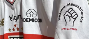 São Paulo disputará clássico com mensagem que pede perda de pontos em caso de racismo
