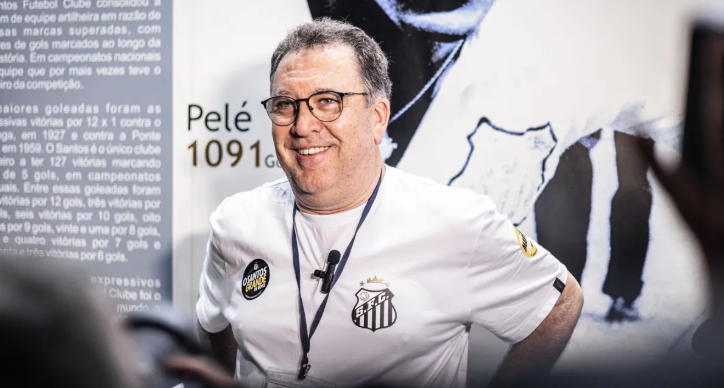 Presidente do Santos descarta Thiago Maia e admite possíveis saídas