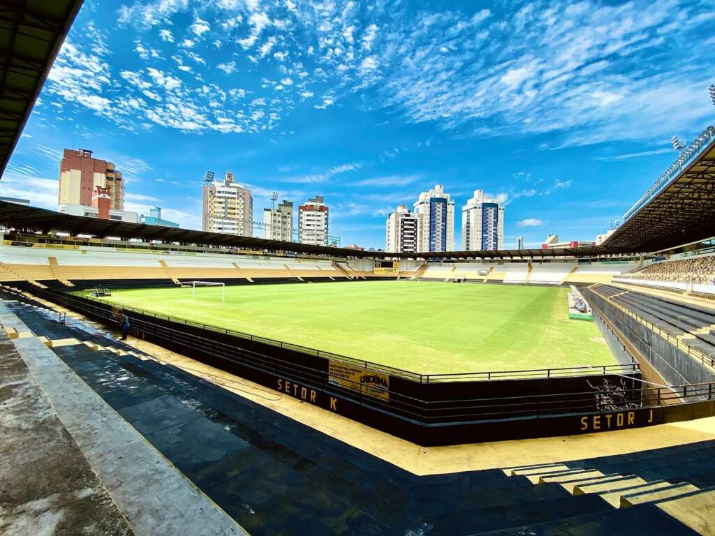 Criciúma implementa biometria facial para acesso ao Heriberto Hülse na Série B