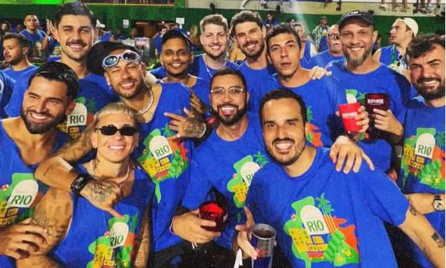 Neymar é ironizado na Espanha: 'Nocaute carnavalesco' 2 Neymar - Carnaval - 2025