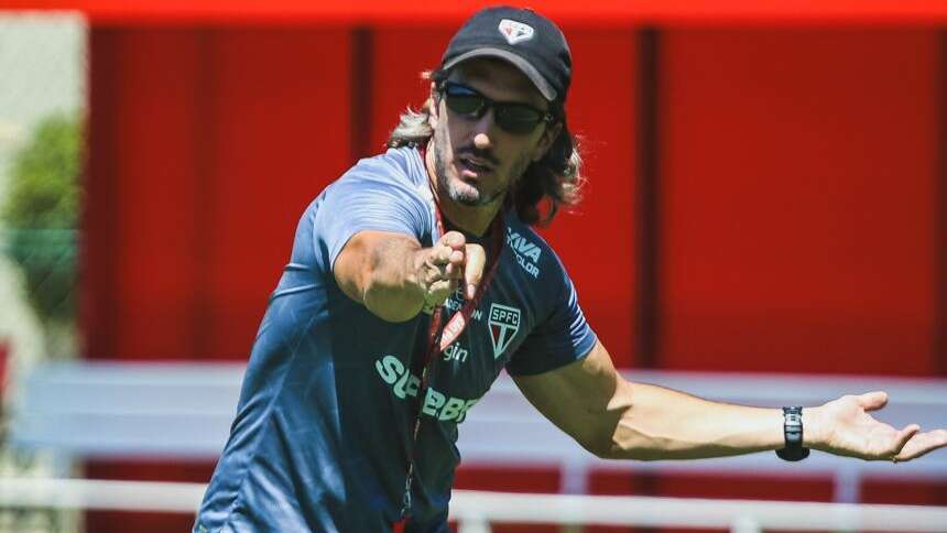 Palmeiras x São Paulo - Choque-Rei para decidir finalista 3 Luis Zubeldía, técnico do São Paulo