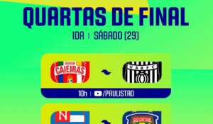 Paulistão Série A4: Veja datas e horários das quartas de final!