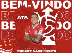 Sergipano: Sergipe contrata atacante Robert Nascimento, ex-Vasco da Gama