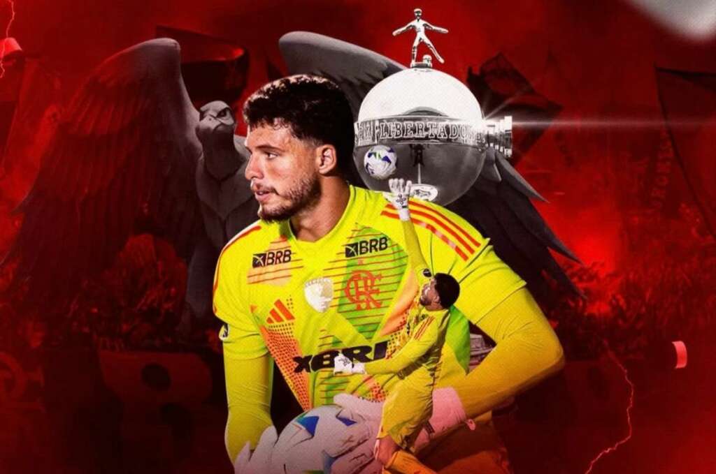 O goleiro Lucas, do Flamengo, brilha e conquista o bicampeonato da Libertadores Sub-20