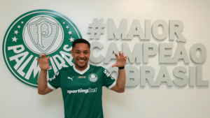 Palmeiras troca numerações de Felipe Anderson e Paulinho e dá camisa 9 para Vitor Roque