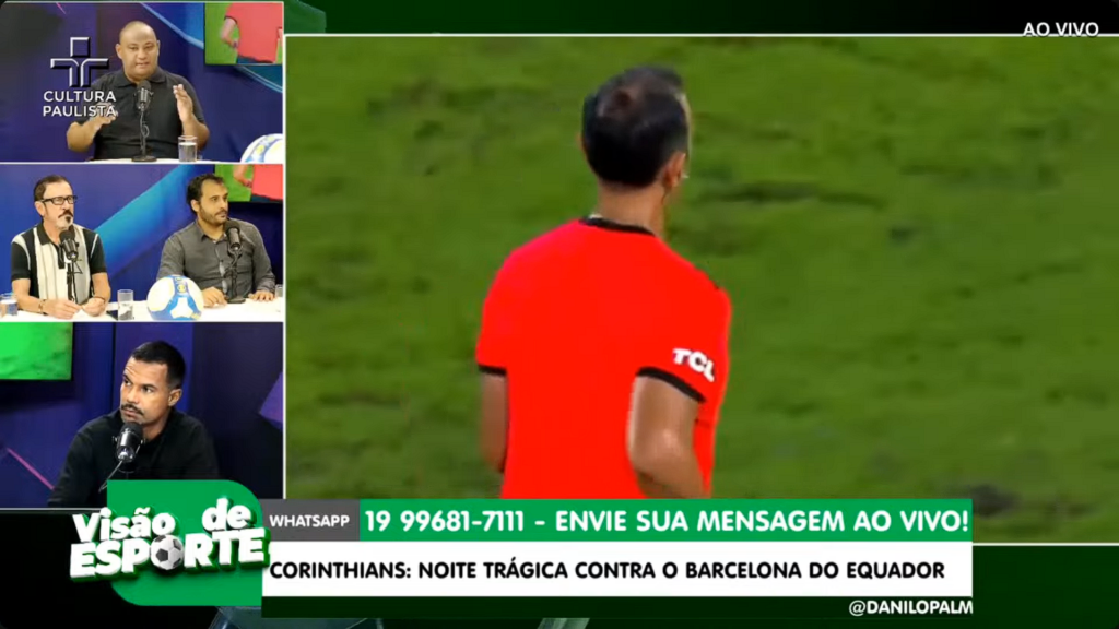 ''Corinthians pode virar cenário na Libertadores'', afirma Zenon 2 Comentaristas do Visão de Esporte analisam derrota do Corinthians na Libertadores