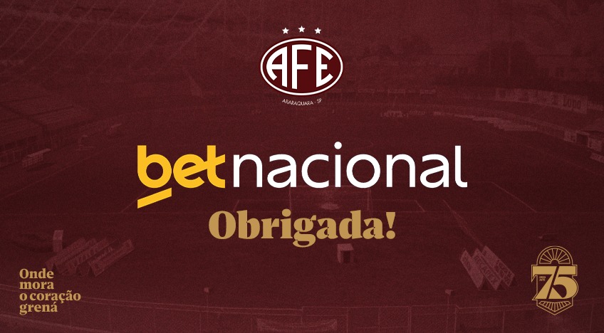 Ferroviária faz "troca de bet" e fecha novo patrocinador master 2 Ferroviaria anuncia novo patrocinador master 1