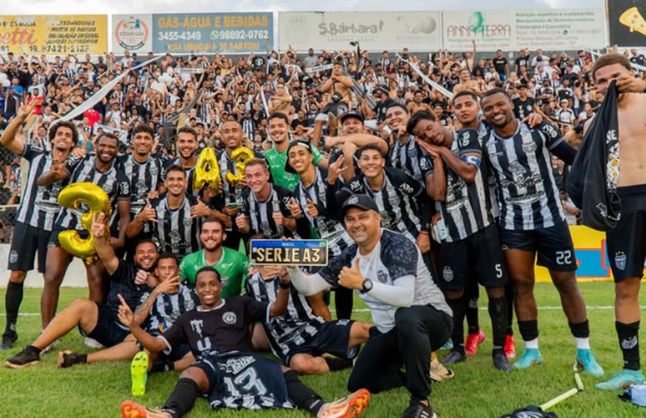 Uniao Barbarense e Paulista conquistam o acesso na A4