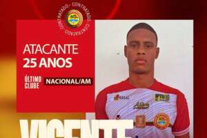 Juazeirense fecha com atacante Vicente para a Série D