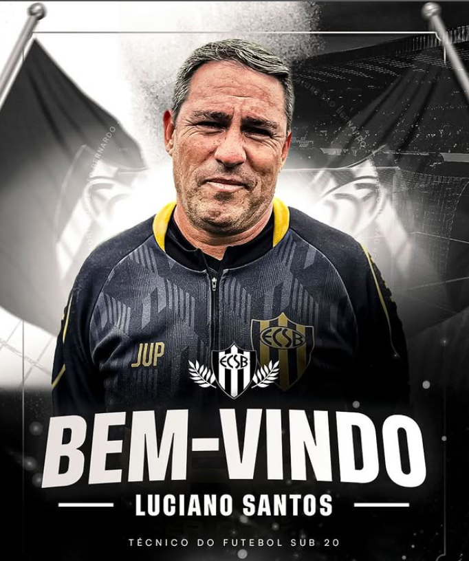 Luciano Santos é o novo treinador do Sub-20 do EC São Bernardo 2 image 356
