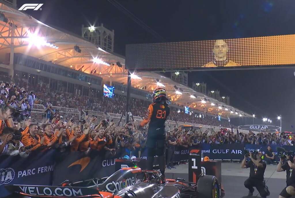 Piastri domina GP do Bahrein e se aproxima de liderança de Norris no Mundial; Bortoleto é 19º