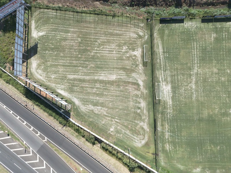 Ponte Preta inicia revitalização em gramado do Centro de Treinamento 3 Ponte Preta