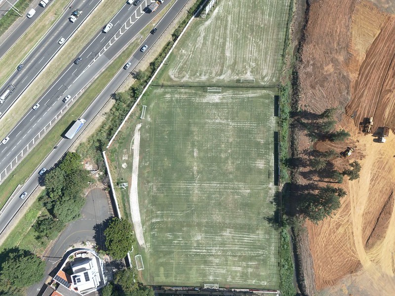 Ponte Preta inicia revitalização em gramado do Centro de Treinamento 2 Ponte Preta