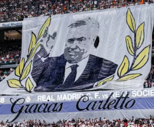 Carlo Ancelotti dá adeus ao Real Madrid com vitória sobre a Real Sociedad
