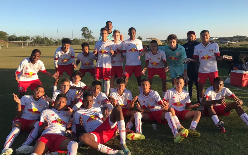 PAULISTA SUB-14: Quarteto grande mantém 100%; Red Bull Bragantino e São-Carlense se destacam