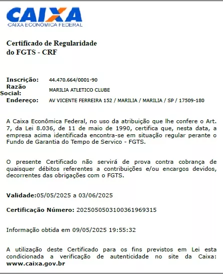 Marília recebe certidão que comprova fim da dívida com a Receita Federal 2 CND