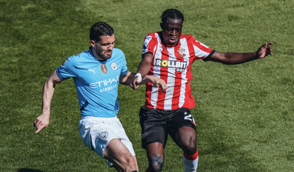 Haaland retorna de lesão, mas City para no rebaixado Southampton e encerra série de vitórias