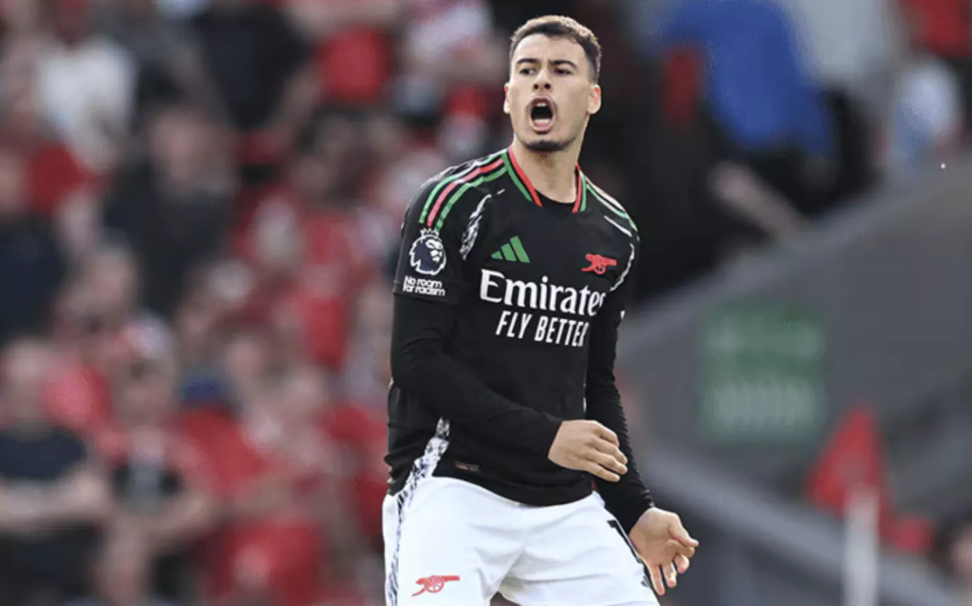 Martinelli marca e Arsenal empata com o campeão Liverpool após estar perdendo por 2 a 0 no Inglês