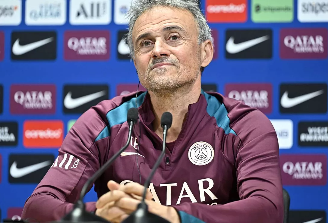 Luis Enrique Foto: PSG/Divulgação