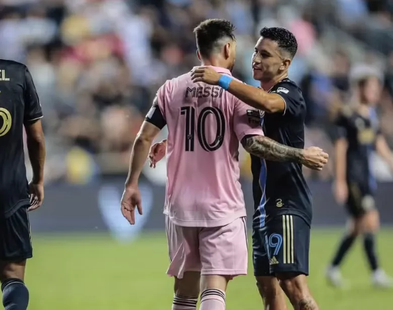 Série B: Amazonas oficializa contratação de meia argentino 2 Joaquín Torres e Messi - Foto: Instagram Joaquín Torres