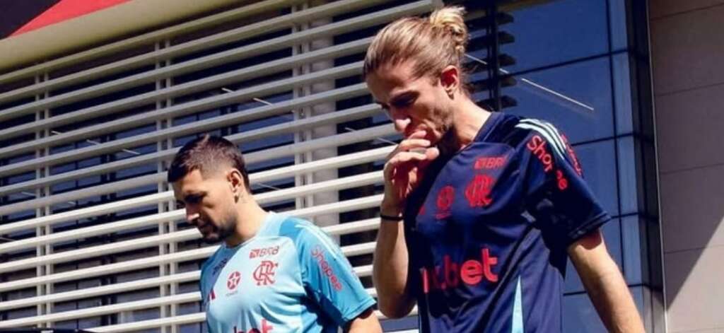 Filipe Luís fala após empate do Flamengo: ‘Equipe oscilou’