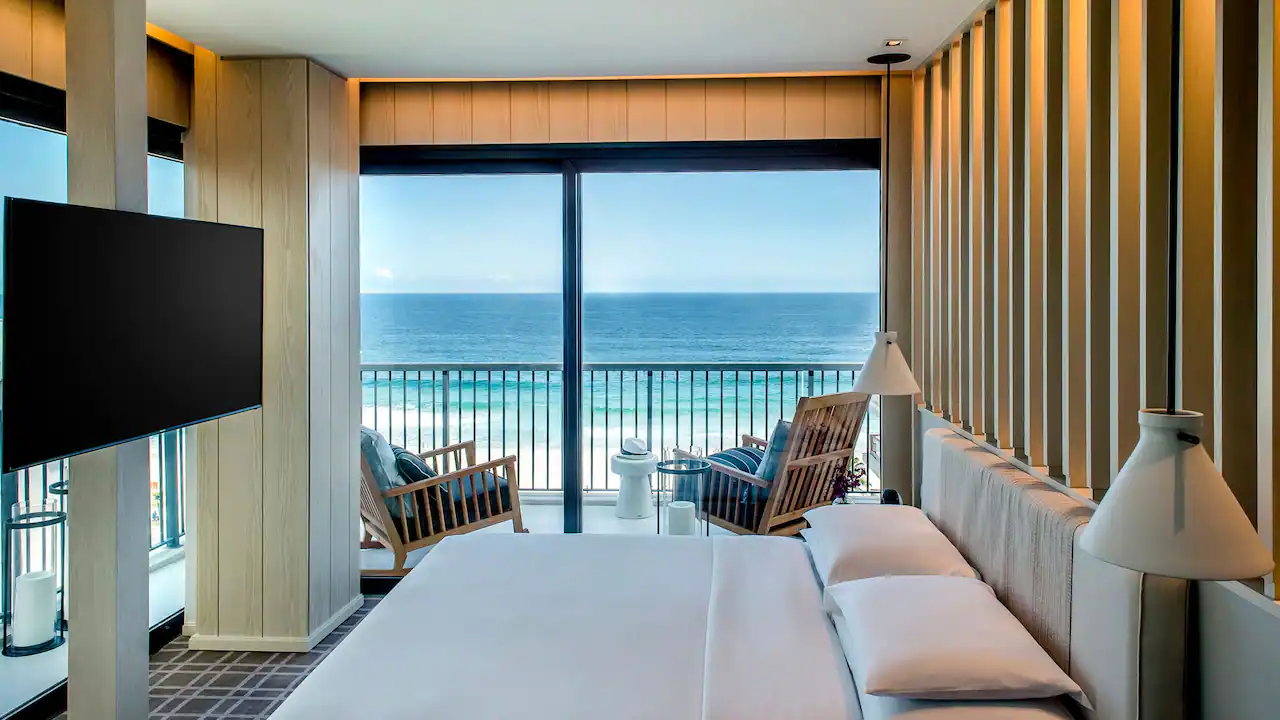 Ancelotti é hospedado em hotel com diária de R$ 5 mil e vista para o mar 7 Grand Hyatt Rio de Janeiro P244 Diplomatic Suite Bedroom.16x9