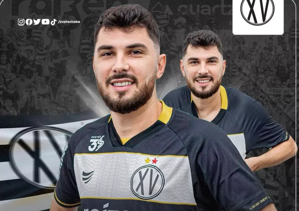 Copa Paulista: XV de Piracicaba acerta volta de volante que estava no Nacional-AM