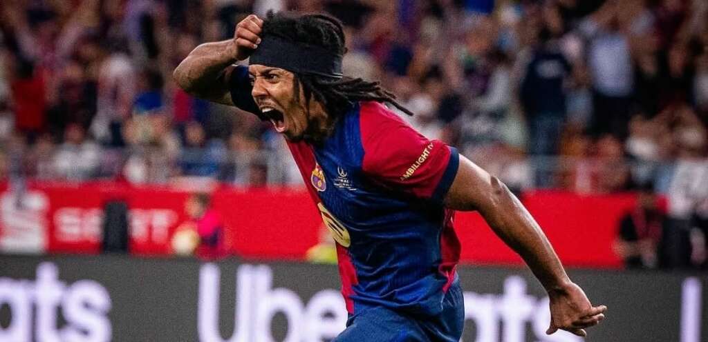 Koundé sofre lesão e desfalca o Barcelona contra a Inter