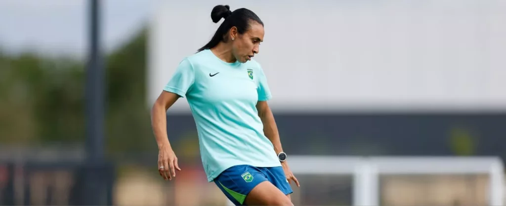Marta volta a ser convocada pela seleção após 9 meses
