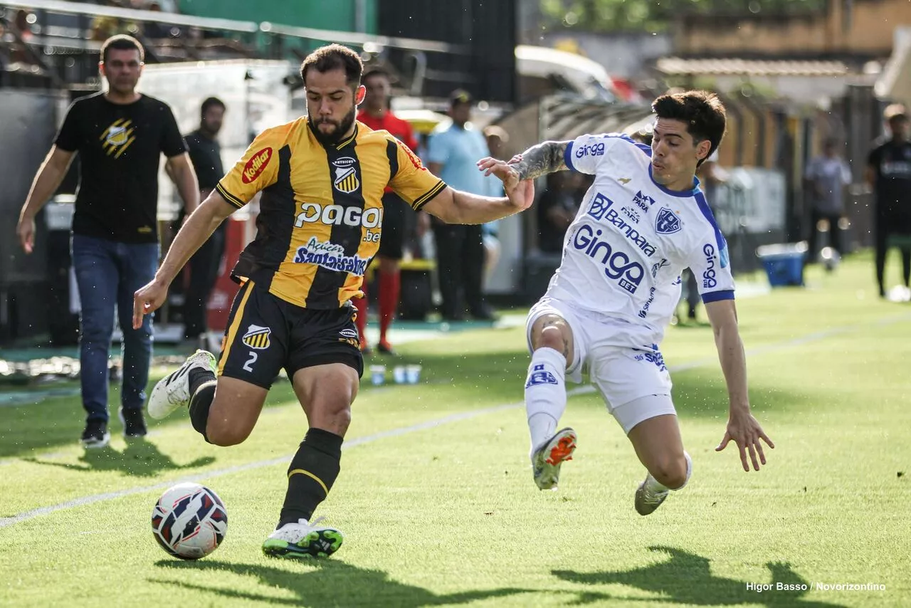 Novorizontino 3 x 1 Paysandu - Tigre vira e encosta no G4 da Série B 2 Novorizontino bate Paysandu na Serie B 1