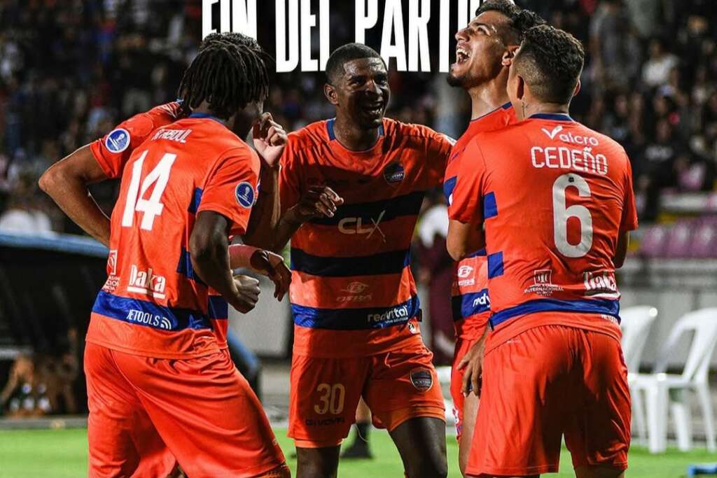 Puerto Cabello 4 x 1 Vasco - (Foto: Reprodução/Redes Sociais)