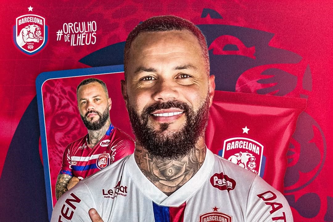 Barcelona de Ilhéus contrata atacante de 40 anos para a Série D (Foto: Divulgação)