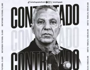 Botafogo-PB anuncia Márcio Fernandes após saída de Zago