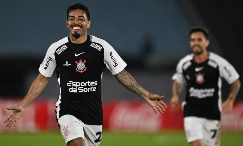 Corinthians jogou pro gasto e venceu no Uruguai (Foto: Divulgação-Conmebol)
