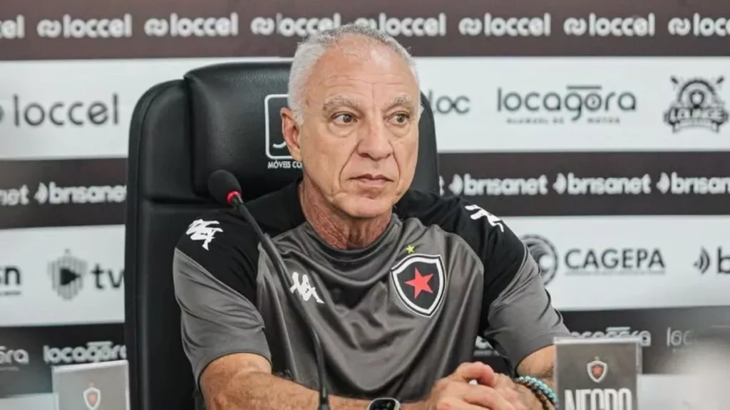 Márcio Fernandes assume Botafogo-PB e pede tempo para observar elenco (Foto: João Neto/Botafogo FC)