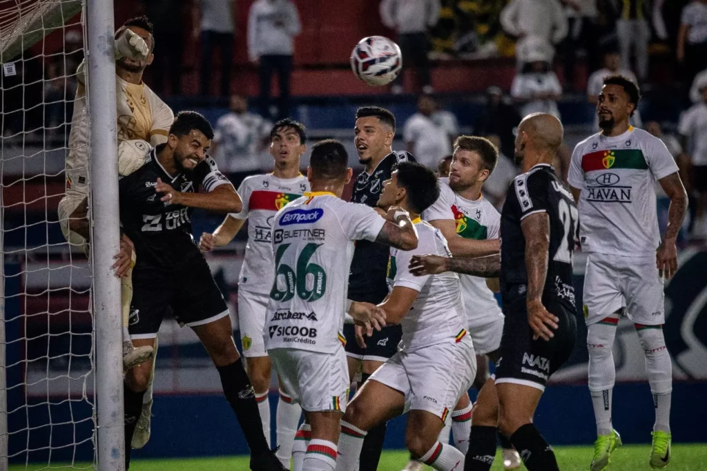Brusque 0 x 1 ABC - 1ª vitória na Série C (Foto: Rennê Carvalho/ABC)