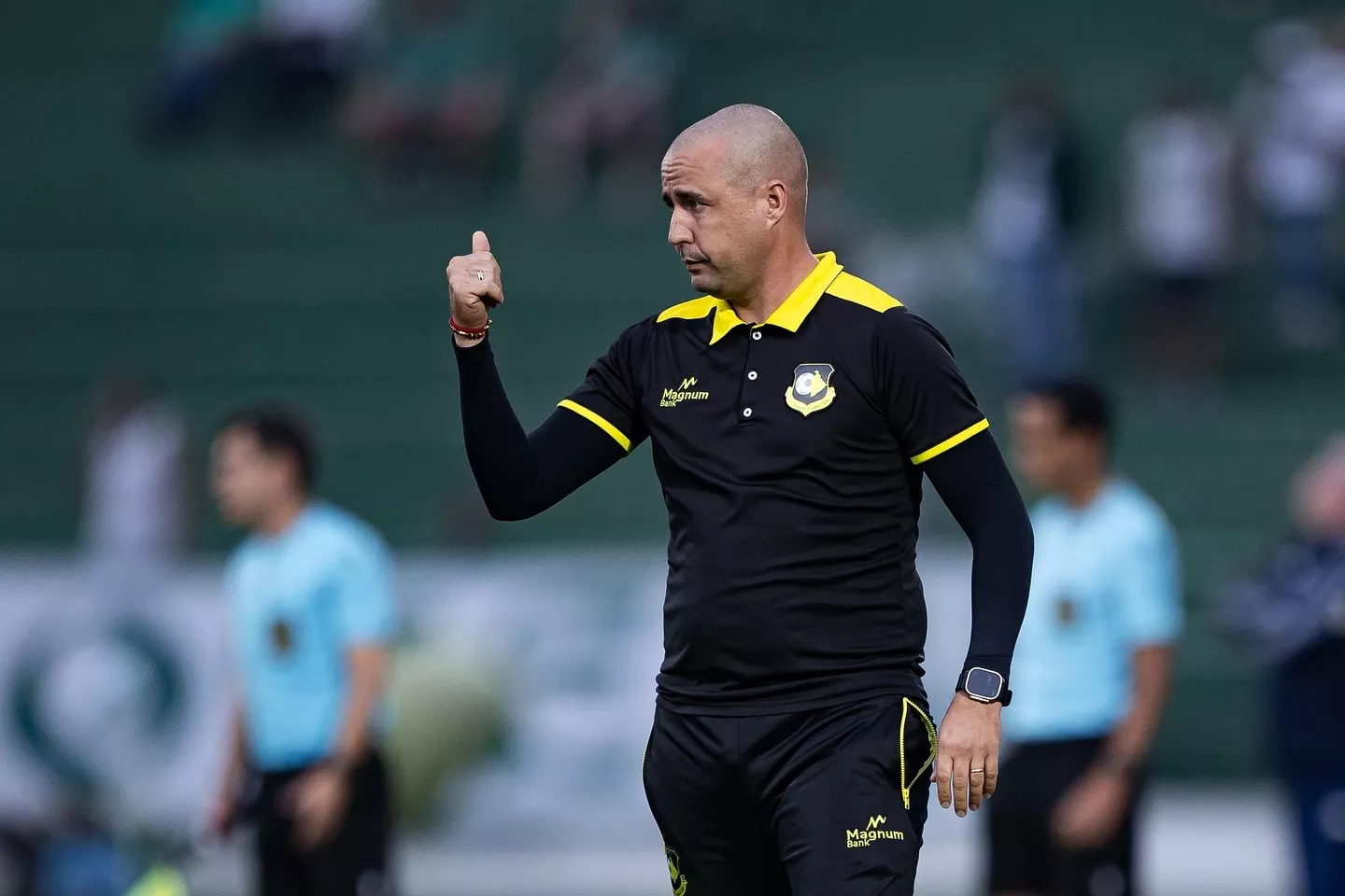 Catalá elogia elenco do São Bernardo após vitória sobre o Guarani 1 Catalá elogia elenco do São Bernardo após vitória sobre o Guarani (Foto: Divulgação/Diogo Reis)