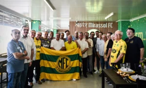 Presidente da FPF visita o estádio do Mirassol e fala 