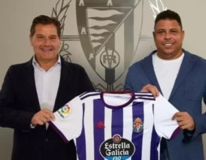 Ronaldo assina acordo para a venda do Valladolid a grupo dos EUA